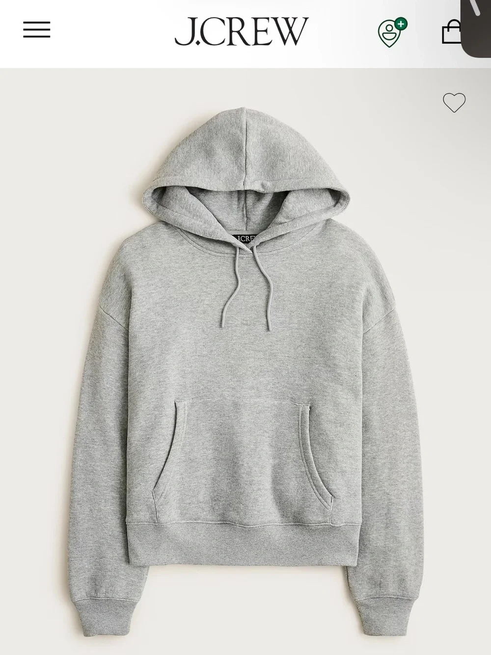 J. Crew Heritage Terry Hoodie